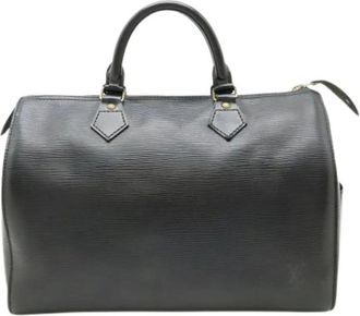 Louis Vuitton Pre-owned Handbags, female, Black, Size: ONE SIZE Pre-owned Vintage Boston Bag