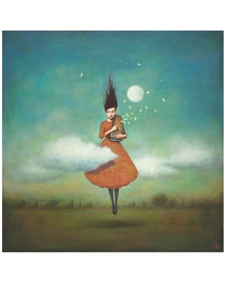 iCanvas Icanvas Icanvas High Notes For Low Clouds By Duy Huynh Black Framed Fine Art Paper Print