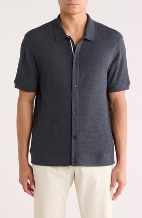 Ted Baker Connyr Short Sleeve Polo in Navy at Nordstrom Rack, Size 2(S)