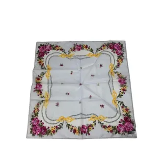 Dior Pre-owned Scarves, female, White, Size: ONE SIZE Pre-owned Silk Scarf