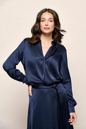 Mart Visser Ezra Blouse Navy