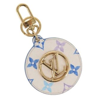 Louis Vuitton Pre-owned Accessories, female, Multicolor, Size: ONE SIZE Pre-owned Canvas Key-holder Charm
