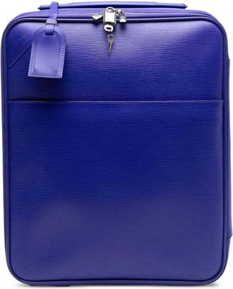 Louis Vuitton 2013 Epi Pegase 45 reistas - Blauw