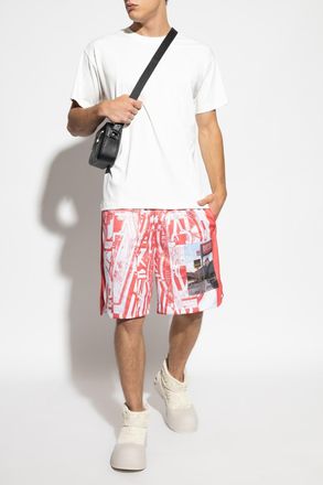 Diesel T-shirt T-NORM-INT, Mens, White