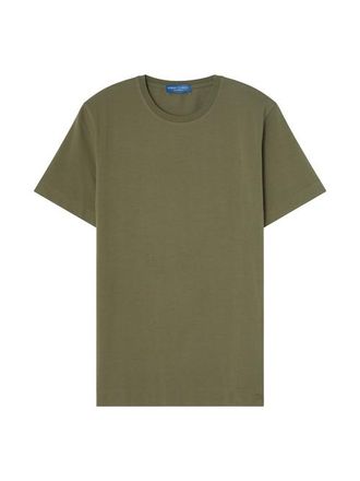Robert Talbott Stretch Jersey Dean Tee in Classic Olive at Nordstrom, Size Xx-Large