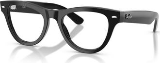 Ray-Ban 52mm Cat Eye optical glasses in Black at Nordstrom