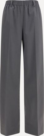 Miu Miu Pantaloni a gamba dritta elasticizzati Woman 38