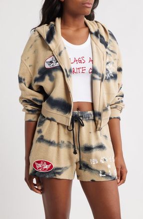 Boys Lie Im the Captain Alex Zip Hoodie in Sand at Nordstrom, Size X-Small