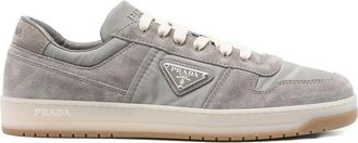 Prada Downtown Suede-leather Sneakers