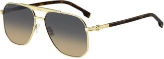 BOSS 1743/S 06J/C9 Mens Sunglasses Gold Size 59