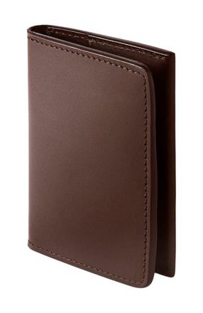 Carl Friedrik Swanfield Wallet in Chocolate at Nordstrom