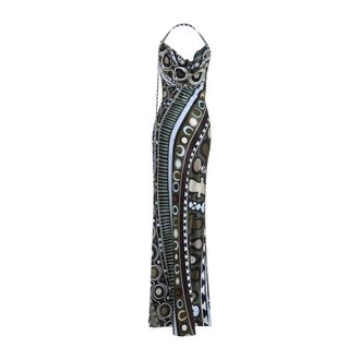 Pucci Long Dress - female - Pucci - Maxi Dresses - Multicolor - M - Dresses