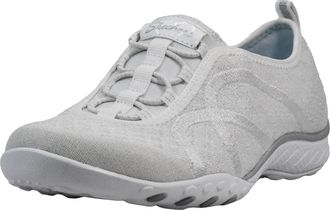 Skechers Breath Easy Womens Casual Athletic Running Shoes White UK 5