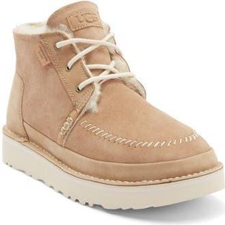 UGG Neumal Crafted Regenerate Water Resistant Chukka Boot in Sand at Nordstrom Rack, Size 10