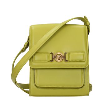 Versace Uomos Borse a tracolla Pelle Verde/Lime