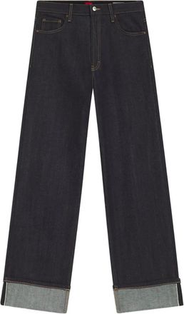 HUGO BOSS Jeans con risvolto - Blu