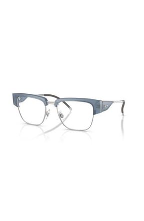 Diesel 55mm Square optical glasses in Blue at Nordstrom