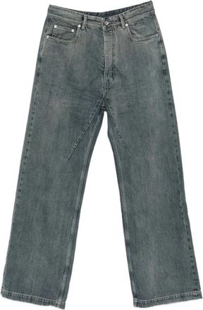 Rick Owens Geth Jeans - Heren - Regular Fit Jeans - Blauw - W31 - Katoen - Jeans