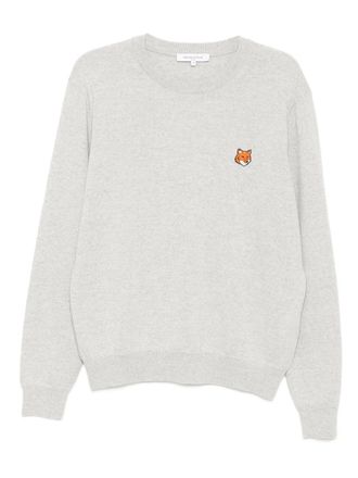 Maison Kitsun&eacute; Fox Head Merino Regular Jumper