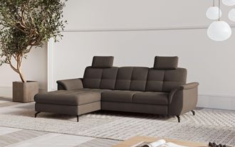 Sit&more Ecksofa »Zora« wahlweise mit Bettfunktion und Bettkasten