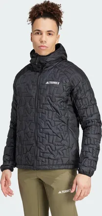 adidas Mens adidas Terrex Xperior PrimaLoft Loose Fill Insulated Hooded Jacket