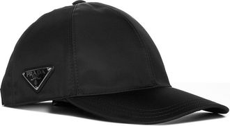 Prada Mens Baseball Cap Re-Nylon Black Polyamide Hat