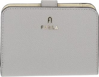 Furla Camelia S Compact Wallet - Dames - Portefeuilles - Grijs - ONE Size - Leer - Accessoires