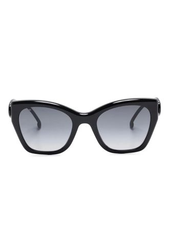 Etro butterfly-frame sunglasses - Black