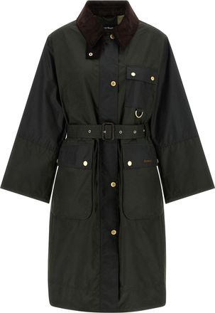 Barbour Milda Puffer Jackets Verde-Donna