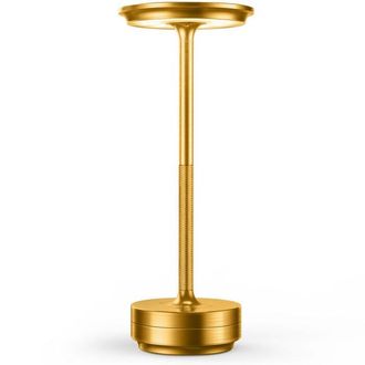OEM L&aacute;mpara De Mesa Inal&aacute;mbrica, Mini L&aacute;mpara De Mesita De Noche Usb Con Bater&iacute;a Recargable De 2600 Mah, Led, 3 Niveles De Brillo