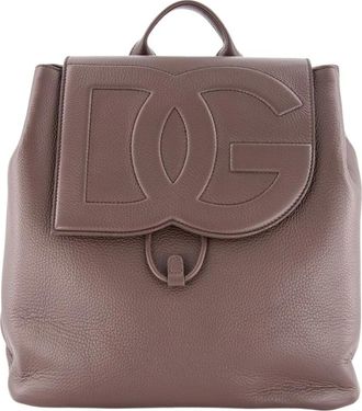 Dolce & Gabbana Heren, Tassen, Bruin, Maat: ONE Size Katoen