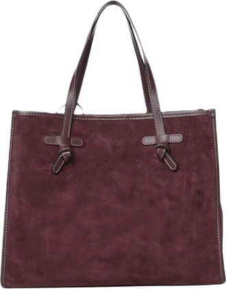 Gianni Chiarini Marcella Leren Tas Cm-Pl - Dames - Tassen - Bruin - Maat: ONE Size Leer