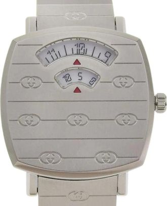 Gucci Pre-owned Vintage Horloge - Dames - Vintage Horloges - Wit - ONE Size - Vintage
