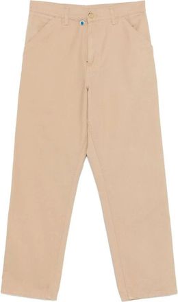 Carhartt Work in Progress Broeken, Heren, Bruin, W36, Katoen, Single Knee Pants