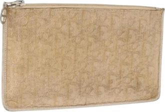 Dior Borsa Pre-owned Vintage in Tela - - Pre-owned - Donna - Beige - ONE SIZE