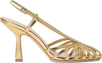 Loeffler Randall 89 mm Alexandra sandalen met bandjes - Goud