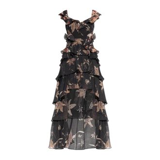 AllSaints Maxi Dresses, female, Brown, Size: XS Sienna Dress