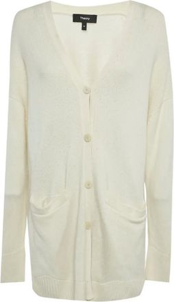 Theory Cardigan con applicazione - Toni neutri