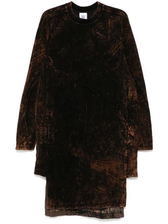 Stain Shade cotton sweatshirt - Brown