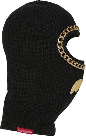Sprayground Chainface Balaclava - unisex - Hoeden - Zwart - ONE Size - Accessoires