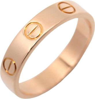 Cartier Gold Pink Gold (18K) Band Ring (Pre-Owned)