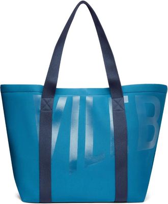 Vilebrequin Borsa da spiaggia Solid grande - Blu