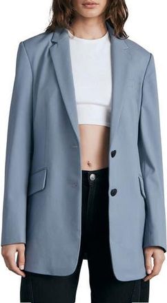 Rag & Bone Charles Wool Stretch Twill Blazer in Prairieblu at Nordstrom Rack, Size 10