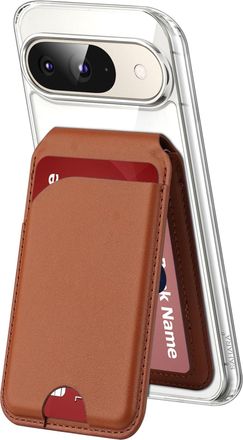 Sahara Venture Series Clear Case with Detachable Leather Wallet - Google Pixel 9 and 9 Pro