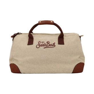 MC2 Saint Barth Handbags, female, Beige, Size: ONE SIZE Handbag