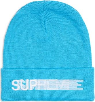 SUPREME Motion-logo beanie - unisex - Acrylic - One Size - Blue
