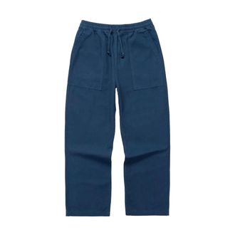 Service Works Straight Trousers, male, Blue, Size: XL Chef Pants