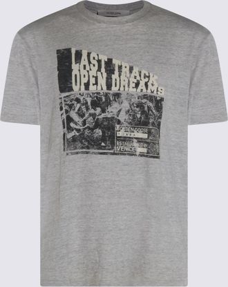 Golden Goose Grey Cotton T-shirt