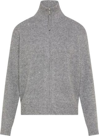 Seventy Lupetto Con Zip - Knitwear - Mujer - Gris - XS