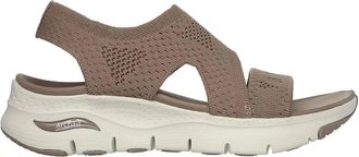 Skechers Schoenen, Dames, Bruin, 39 EU, Comfortabele boogondersteuning sandaal